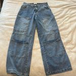 Austin landing Stylish Blue Wide Leg Jeans with Pockets Size 8 Photo 0