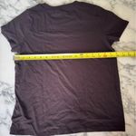 Madewell NWT Short Sleeve Tee Brown S Stubborn Tape Needs Removal Photo 3