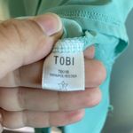 Tobi  Mint Feeling Cami Shift Lace Trim Mini Dress SZ S Photo 3