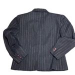 Plum Tree Canada Navy Pinstripe Blazer Blue Size undefined Photo 6
