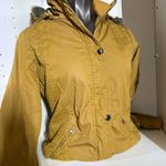 Cotton casual de corp Oner faux fur hood coat woman’s size XL Orange Photo 3