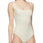 SKIMS NEW Rib Stretch Cotton Bodysuit in Bone Photo 2