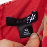 East 5th ‎ Womens Floral Babydoll Midi Dress Size 12 Sleeveless Artsy Y2K Photo 3