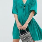 ASOS  green Teal dress size 4 Photo 0
