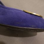 Tory Burch ππ Sophie Wedge Pumps in Blue Suede EU 41 Photo 4