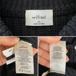 Aritzia NWOT  Wilfred Requiem Merino Wool Knit Sweater Dress Black XS Photo 13