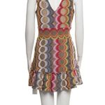 Ramy Brook  Red and Pink Coverup Dress Photo 9