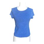 American Eagle  Outfitters Aerie Shirts Blue & Pink Short Sleeve Women Size Small Photo 2