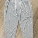 Gray Drawstring Jogger Pajama pants Size L Photo 0