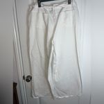 Missguided Plus White Zipper Tactical Cargo WideLeg BaggyLounge Pants Pockets 18 Photo 1