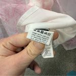 NWT Shein Mod Milkmaid Bustier Floral Chiffon Midi Dress White/Pink XS Pink Photo 11