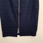 Anthropologie EUC Maeve Plaid Hoop Zipper Knit Pencil Skirt Size S Photo 5