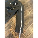 Ann Taylor  Vegan Faux Leather Black Jacket Women 6 Dark Academia Preppy Neutral Photo 6