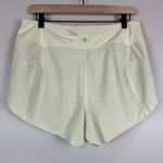 Athleta  Run With It Shorts Medium Green Athleisure Running Training Gym‎ Sporty Photo 3
