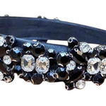 Embellished Black Jeweled Statement Headband Photo 0