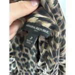 Banana Republic  Leopard Print Midi Dress size 2 Photo 4