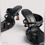 NA-KD  Crossed Toe Strap Heels Black- Size 36 Photo 0