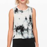 Lululemon  Train to Be Tank Top Muscle Tank Shibori Deep Coal Tie Dye Size 4 Photo 0