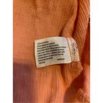 Macrame Lace Boho T Shirt Bohemian Hippie Floral Flower Sz Medium Orange Photo 6