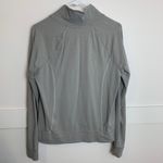 PINK - Victoria's Secret Victoria's Secret Pink Gray Yoga Ultimate Quarter Zip Jacket Photo 1