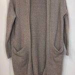 Old Navy Women oversized knee length cardigan with pockets Photo 0