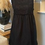 Abercrombie & Fitch Abercrombie Fitch Black Lace Crochet Skater Dress Size Small Photo 0