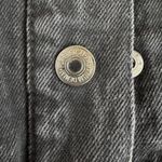 Forever 21  Black Denim Sherpa Reversible Chore Jean Jacket Size Medium Photo 8