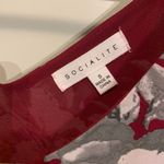 Socialite Burgundy Mini Dress Photo 4