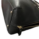 Kate Spade Patterson Drive Large Dome Satchel Black Leather Handbag Purse Photo 2
