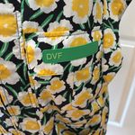 Diane Von Furstenberg  for Target packable  hooded yellow and black flowered vest Photo 2