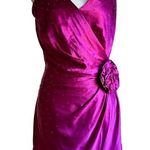 WHISTLES UK | Y2K Vintage Silk Fuschia Beaded V Photo 0