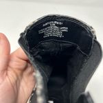 Steve Madden Black and White Subtle Snakeprint Heeled ankle bootie size 8.5 Photo 3