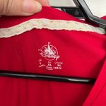 Disney JOY Womens T-Shirt Top Sz L Holiday Glitter Snowflake Christmas Winter Photo 7