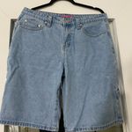Edikted  blue denim shorts  Photo 0