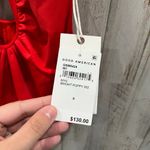 Good American NWT- Leilani Halter Neck One-Piece Swimsuit Bright Poppy Size XS Photo 4