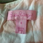 Lilly Pulitzer  Delia Dress Sunrise Wild Flowers Size 0 100% Cotton MSRP $188 Photo 9