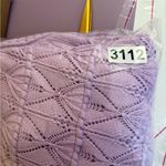 Current Air  Crochet Top with Jacquard Puff‎ Sleeves Photo 6