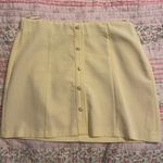 ZARA Yellow Skirt Photo 1