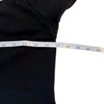 Boston Proper  Black Off the Shoulder Short Sleeve Maxi Dress Medium Minimalist Photo 10