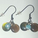 Premier Designs  Sandy Dangling Beaded Boho Pierced Earrings Photo 0