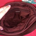 Rosetti maroon leather crossbody shoulder bag Photo 8