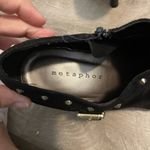 Metaphor Women’s Black Suede Ankle Boots Size 8.5 Photo 3