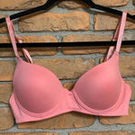 Laura Ashley Bra Size 34B Pink Underwire Adjustable Straps Comfort Everyday Photo 0