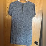 Michael Kors Micheal Kors Elegant Navy and White Patterned Dress Photo 1