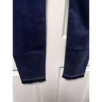 Lee BEYc) Womens Skinny Jeans 12 Med Stretchy Fit Dark Denim & Raw Hem Slimming Photo 5