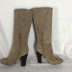 Gap Women Tall Over the Knee Side Fringe Boots Sz. 10 Beige EUC Photo 2