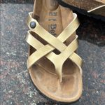 Betula by Birkenstock Vinja Gold Strappy Sandals L8 Size 8 Photo 9