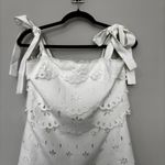 Petal and Pup laser cut floral scalloped maxi dress nwot size small Photo 2