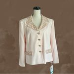 R & M Richards NWT R & M Richard’s 2 piece Pale Pink Beaded Jacket and maxi skirt. Size `16. Photo 5