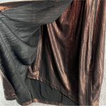 ASTR The Label Clarissa Dress Womens M Brown Bronze Metallic Cocktail Glamour Photo 11